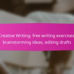 Poetic Style: experimenting with form, exploring themes, revising for rhythm