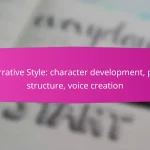 Screenwriting: dialogue-focused, visual storytelling, character development